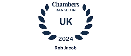 Rob Jacob - Ranked in Chambers UK 2024